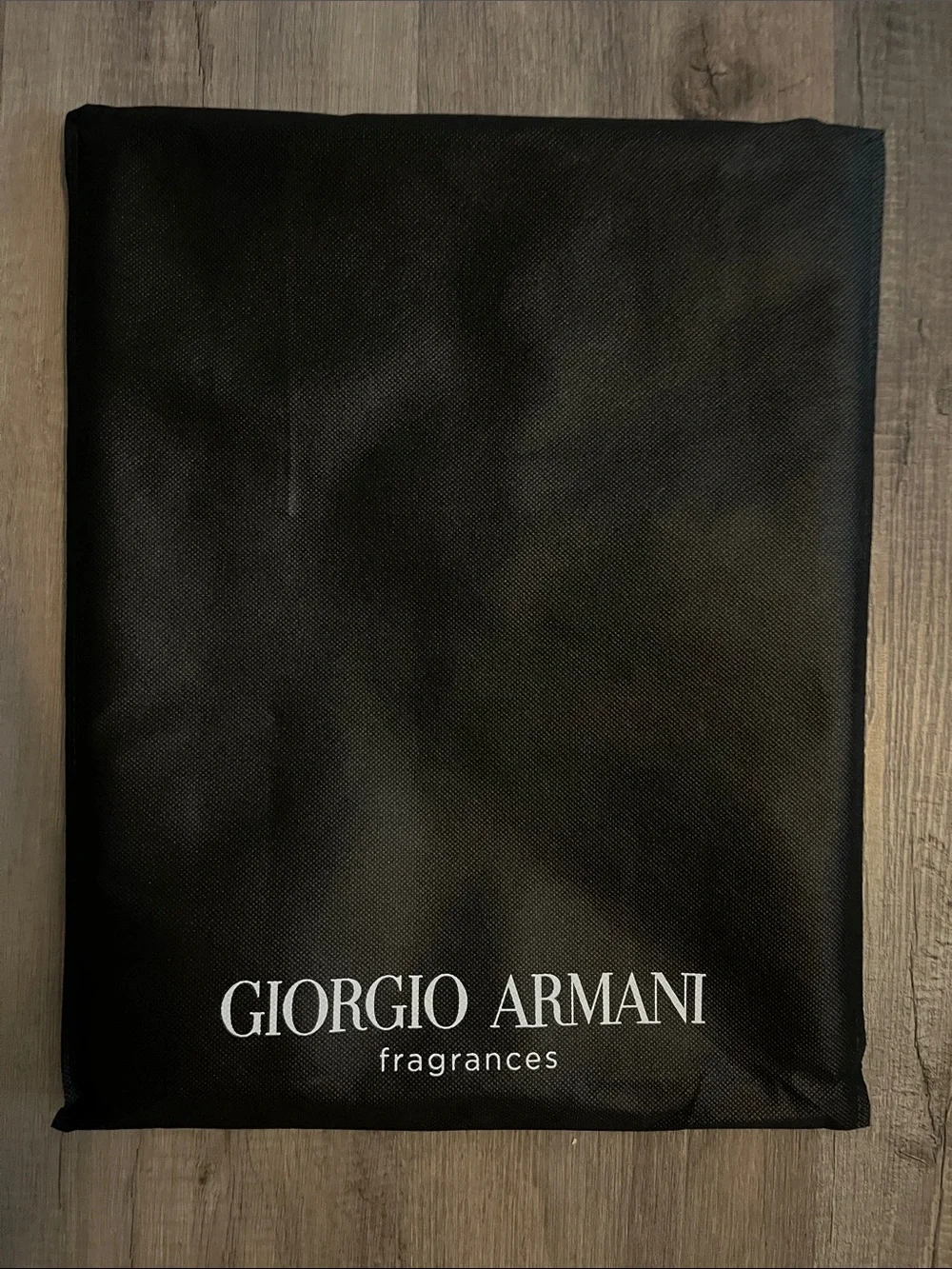 Authentic Giorgio Armani Fragrances Navy Travel / Duffel bag with Black Straps